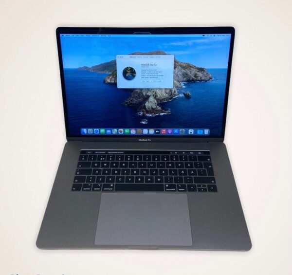 MacBook Pro 15" 2018 – Core i7/16GB/500GB SSD