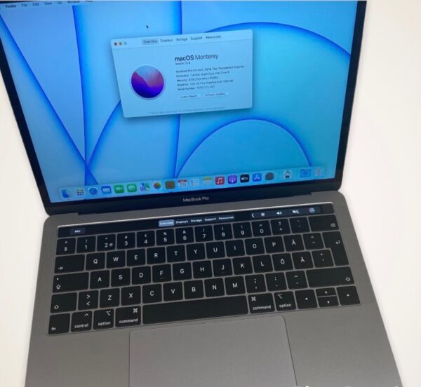 MacBook Pro 13″ 2019 – Core i5/8GB/128GB SSD - Image 2