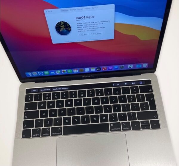 MacBook Pro 13" 2019 – Core i5/8GB/256GB SSD - Image 2