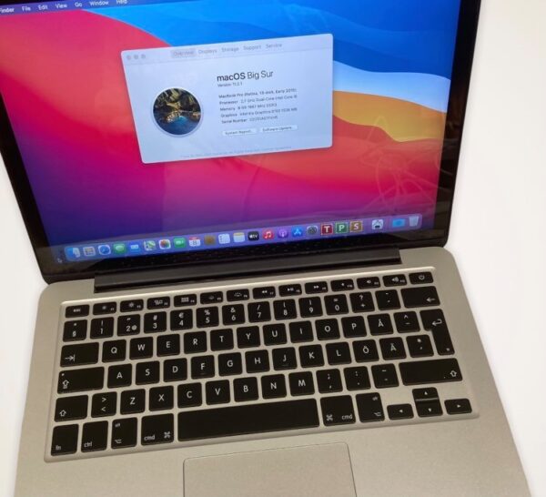 MacBook Pro Retina 13" 2015 – Core i5/8GB/128GB SSD - Зображення 2