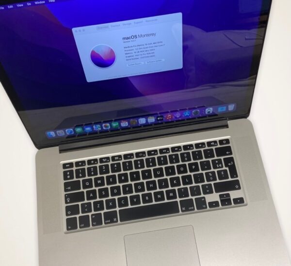 MacBook Pro Retina 15″ 2015 – Core i7/16GB/500GB SSD - Image 2