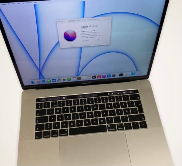 MacBook Pro 15" 2018 – Core i7/16GB/500GB SSD - Image 2