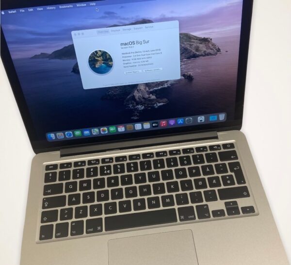 MacBook Pro Retina 13″ 2013 – Core i5/8GB/256GB SSD - Зображення 2