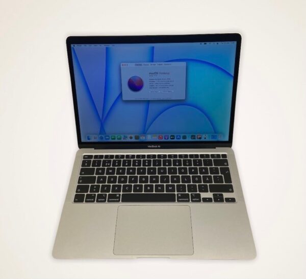 MacBook Air 13″ 2020 – Core i3/8GB/256GB SSD