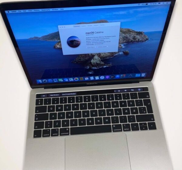 MacBook Pro 13″ 2019 – Core i5/8GB/256GB SSD - Image 2