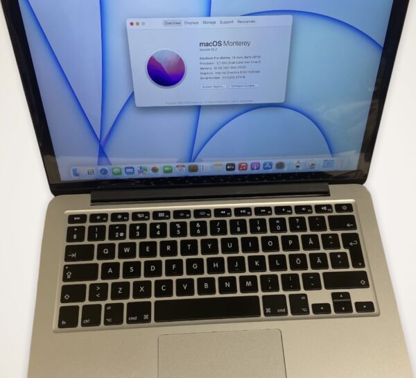 MacBook Pro Retina 13" 2015 – Core i5/16GB/500GB SSD - Image 2