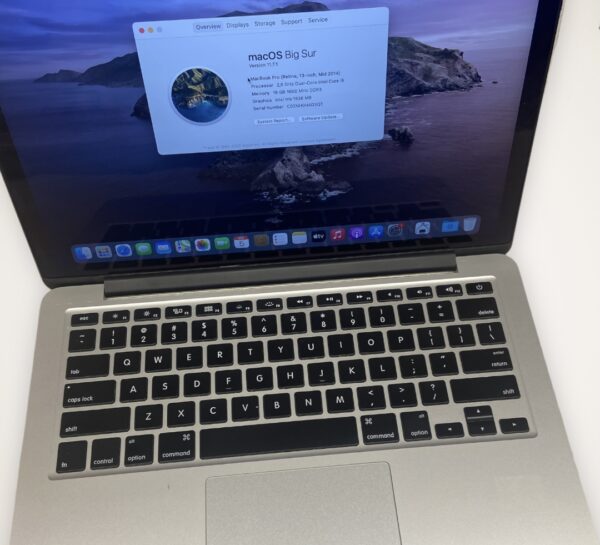 MacBook Pro Retina 13" 2014 – Core i5/16GB/500GB SSD - Image 2