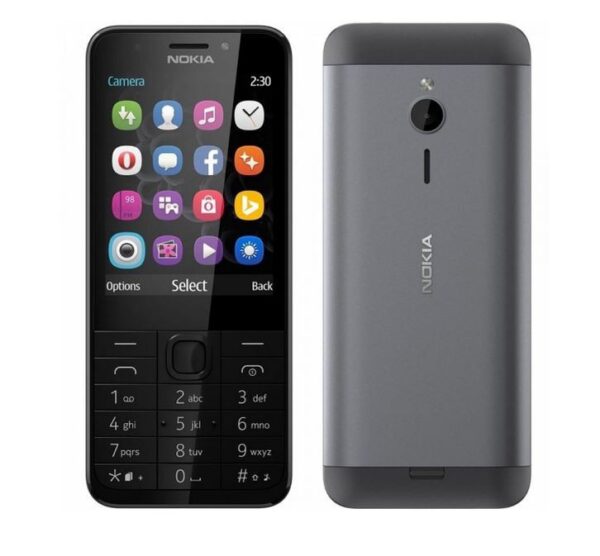 Nokia 230 dual sim Black/Grey