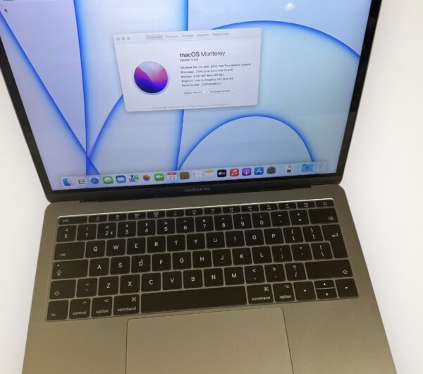 MacBook Pro 13″ 2016 – Core i5/8GB/256GB SSD - Image 2