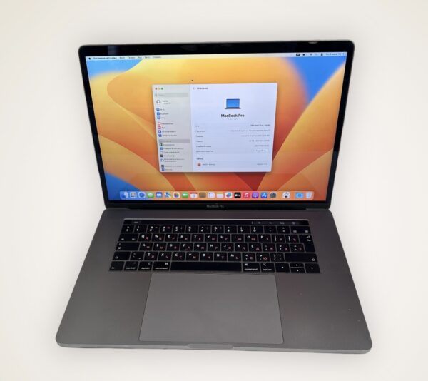 MacBook Pro 15" 2018 – Core i7/32GB/256GB SSD