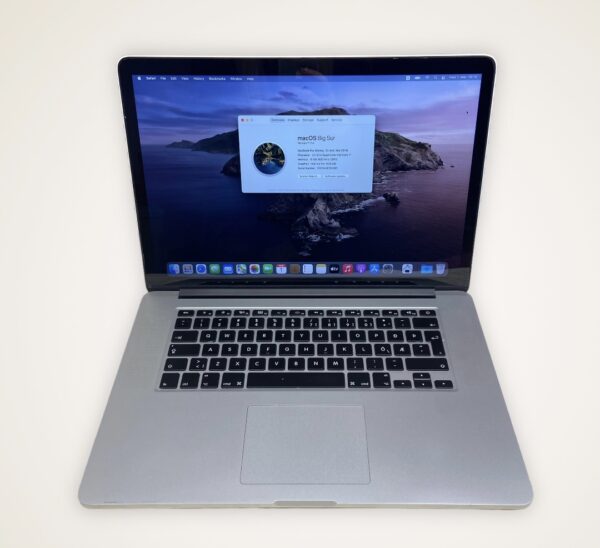 MacBook Pro Retina 15″ 2014 – Core i7/16GB/500GB SSD