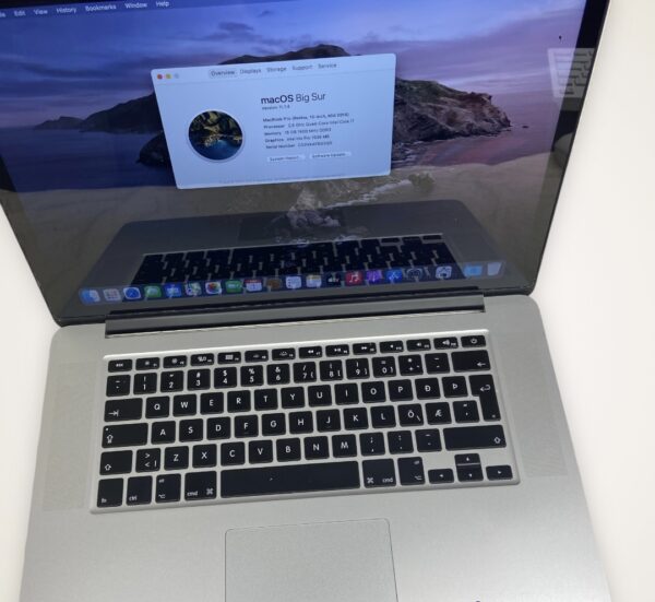 MacBook Pro Retina 15″ 2014 – Core i7/16GB/500GB SSD - Image 2