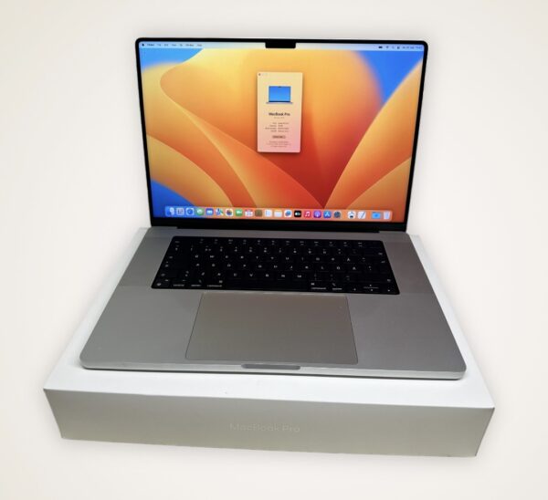 MacBook Pro 16" 2021 – M1/16GB/512GB SSD