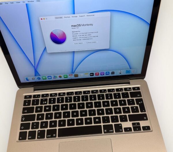 MacBook Pro 13" 2015 – Core i5/8GB/256GB SSD - Зображення 2