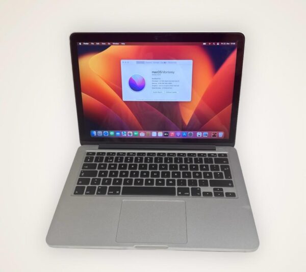 MacBook Pro 13" macOS Sequoia – Core i5/8GB/256GB SSD