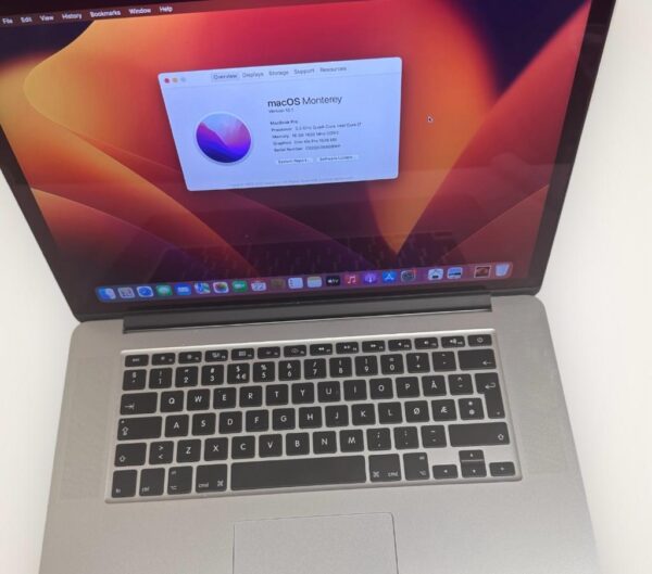 MacBook Pro 15″ 2015 – Core i7/16GB/500GB SSD — изображение 2