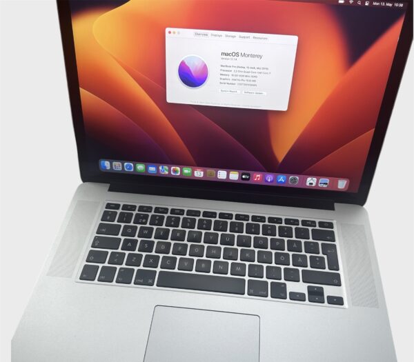 MacBook Pro 15″ 2015 – Core i7/16GB/500GB SSD - Image 2