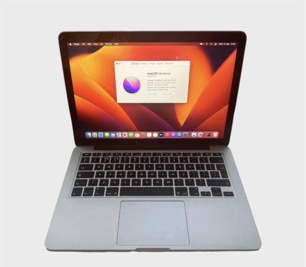 MacBook Pro 13" macOS Monterey – Core i5/8GB/500GB SSD