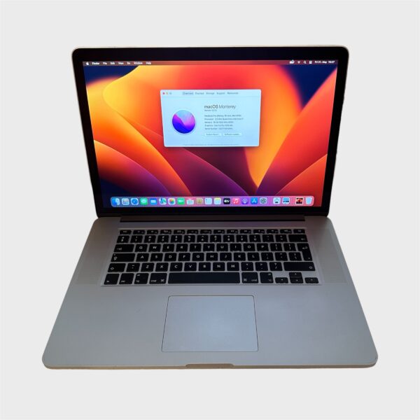 MacBook Pro 15″ macOS Monterey – Core i7/16GB/500GB SSD