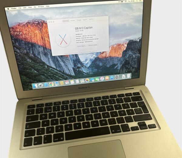 MacBook Air 13″ 2009 – Core i5/2GB/128GB SSD - Зображення 2