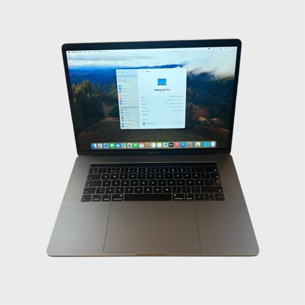 MacBook Pro 15" 2018 – Core i9/32GB/1TB SSD