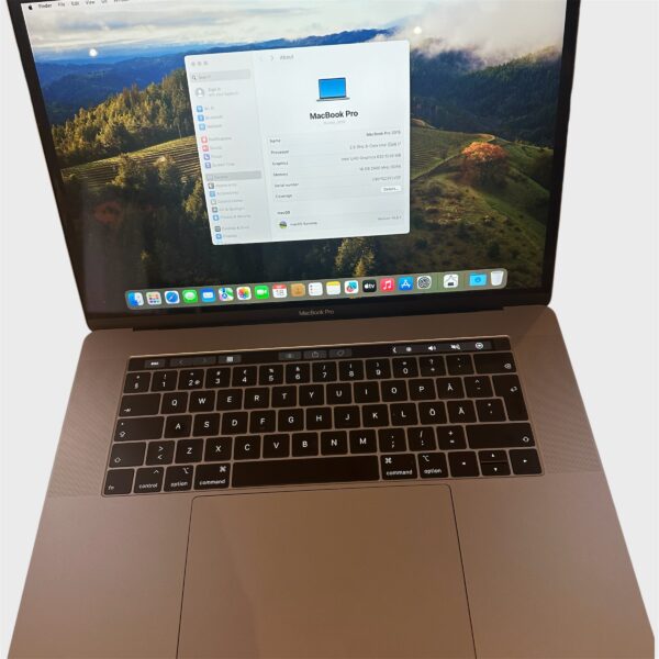 MacBook Pro 15" 2018 – Core i7/16GB/1TB SSD - Зображення 3