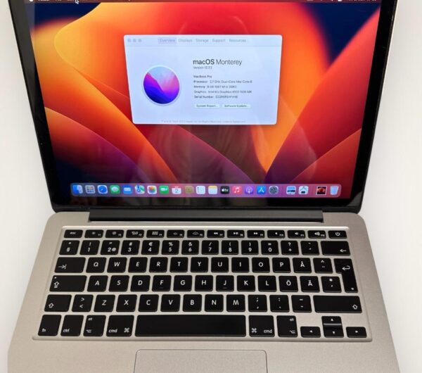 MacBook Pro 13" macOS Monterey – Core i5/8GB/256GB SSD — изображение 2