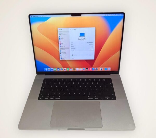 MacBook Pro 16" 2021 – M1/16GB/500GB SSD