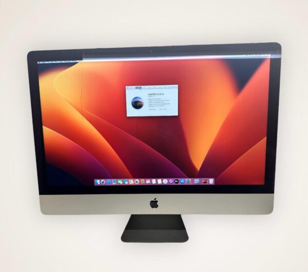 IMAC 27″ MacOS Catalina – Core i5/16GB/240GB SSD