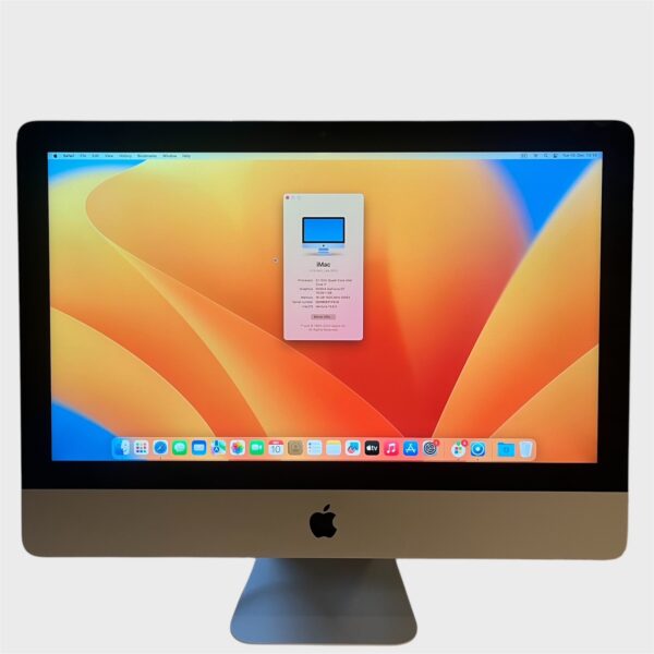 IMAC 21.5" macOS Ventura – Core i7/16GB/250GB SSD