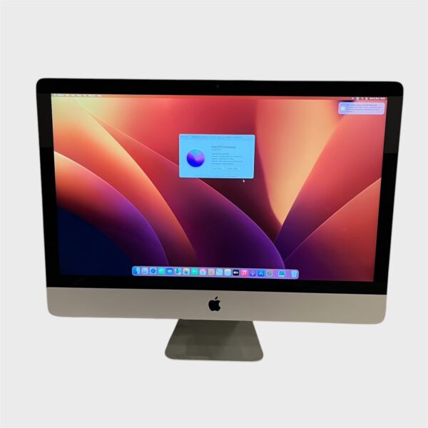 IMAC 27″ macOS Monterey – Core i5/16GB/512GB SSD