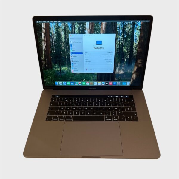 MacBook Pro 15" 2018 – Core i9/16GB/500GB SSD