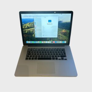 MacBook Pro Retina 15″ A1398 macOS Sonoma – Core i7/8GB/128GB SSD