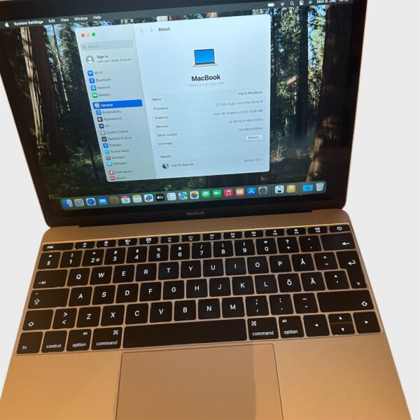 MacBook Retina 12″ 2015 – Core M/8GB/500GB SSD - Image 3
