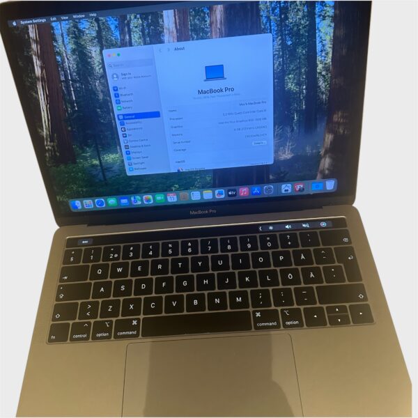 MacBook Pro 13″ 2018 – Core i5/8GB/500GB SSD - Image 2