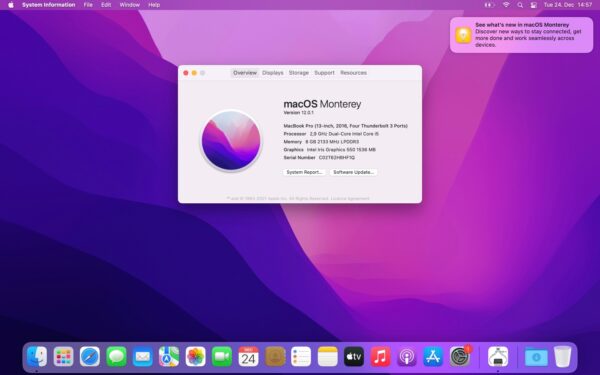 MacBook Pro 13″ 2016 – Core i5/8GB/500GB SSD - Image 3