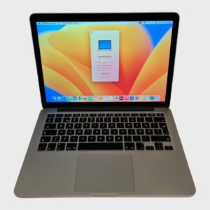 MacBook Pro 13″ macOS Ventura– I7/8GB/250GB SSD