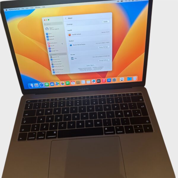 MacBook Pro 13″ 2017 – Core i5/16GB/120GB - Image 2