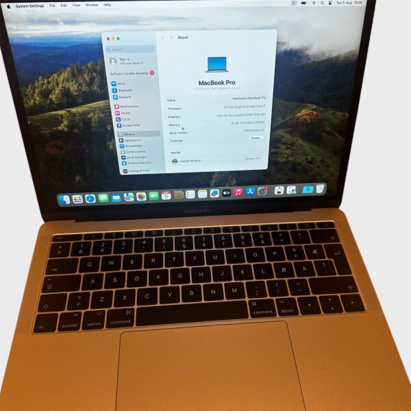 MacBook Pro 13″ 2017 – Core i7/16GB/500GB SSD - Image 2