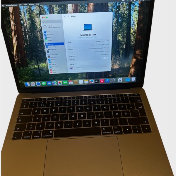 MacBook Pro 13″ 2017 – Core i5/8GB/128GB SSD - Image 2
