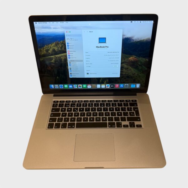 MacBook Pro 15″ 2015 – Core i7/16GB/500GB SSD