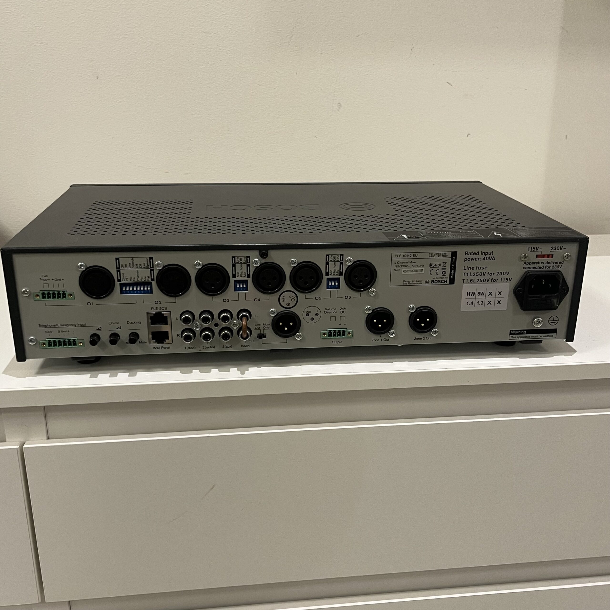 Amplifier Set Bosch Plena Mixer & amplifier - Image 7