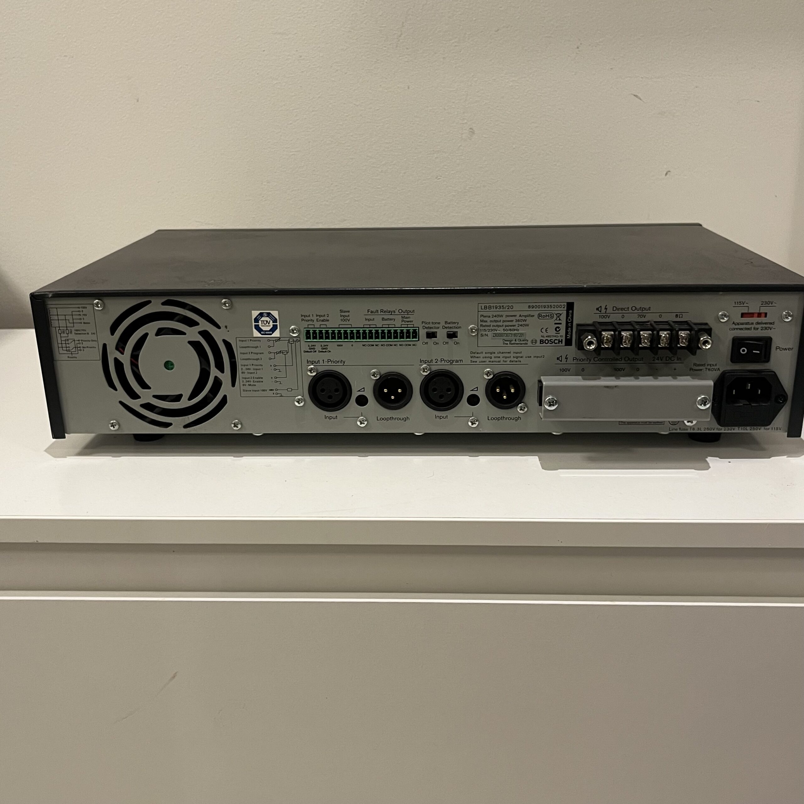 Amplifier Set Bosch Plena Mixer & amplifier - Image 4