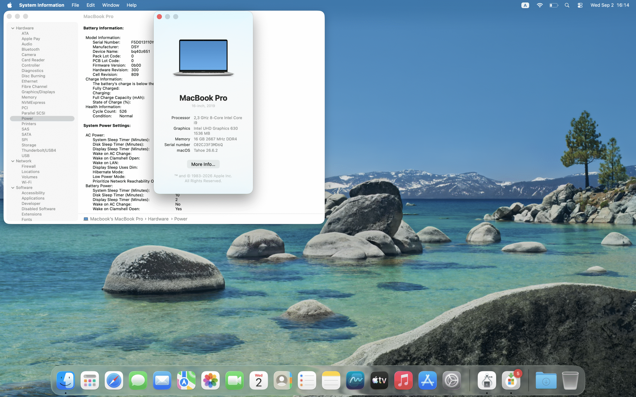 MacBook Pro 16" 2019 – Core i9/16GB/1TB SSD - Image 4